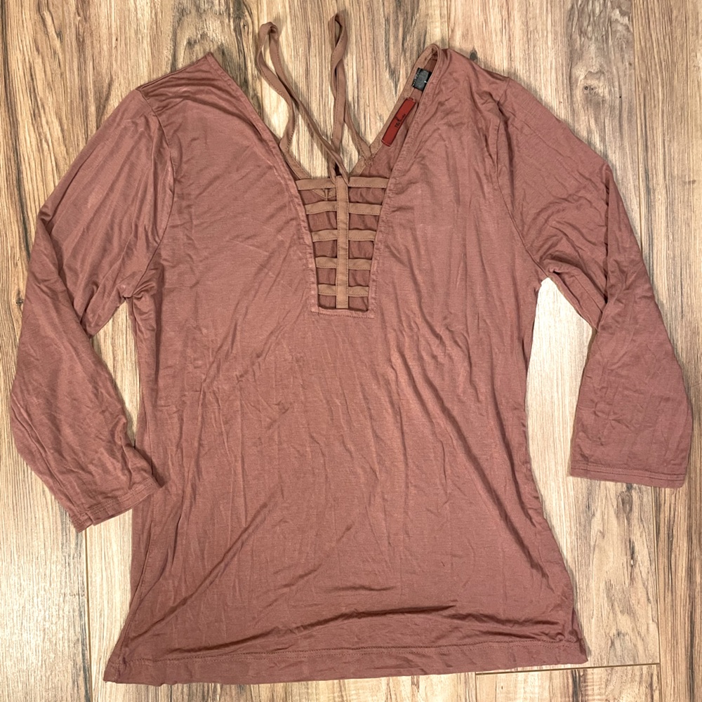 Red by BKE Mauve strappy top size L